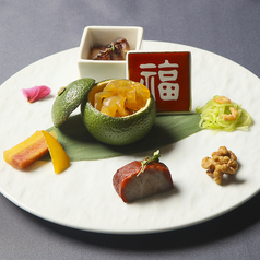 料理長おすすめ前菜五種盛り合わせ