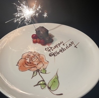 【誕生日・記念日に◎】デザートプレートサービス