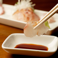 直前仕入れの新鮮魚！