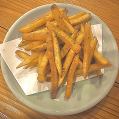 煮干しバターポテト