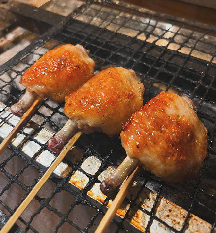 琥珀色の焼き鳥をご堪能ください♪