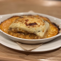 焼き立てラザニア