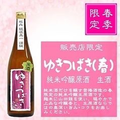 【春季限定酒】　ゆきつばき（春酒）
