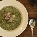 料理メニュー写真 牡蠣と大葉のオイスターリゾット