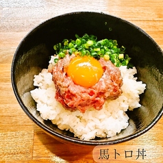 馬トロ丼