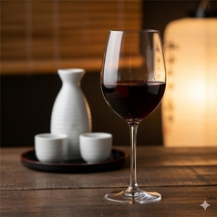 カルロロッシ　グラス【赤】(Carlo Rossi Glass [Red])