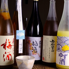 地酒はもちろん、果実酒も豊富にご用意！