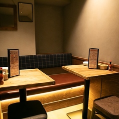 隠れ家的なお席もご用意