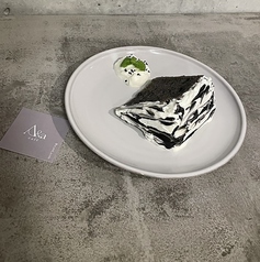 黒ゴマシフォンケーキ