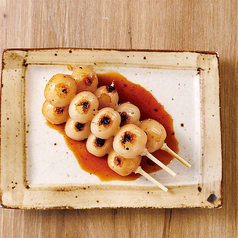 炭薫るみたらし団子