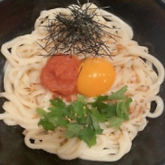 本場博多の熟成明太子うどん