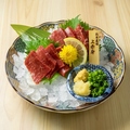 料理メニュー写真&nbsp;馬肉上赤身刺し