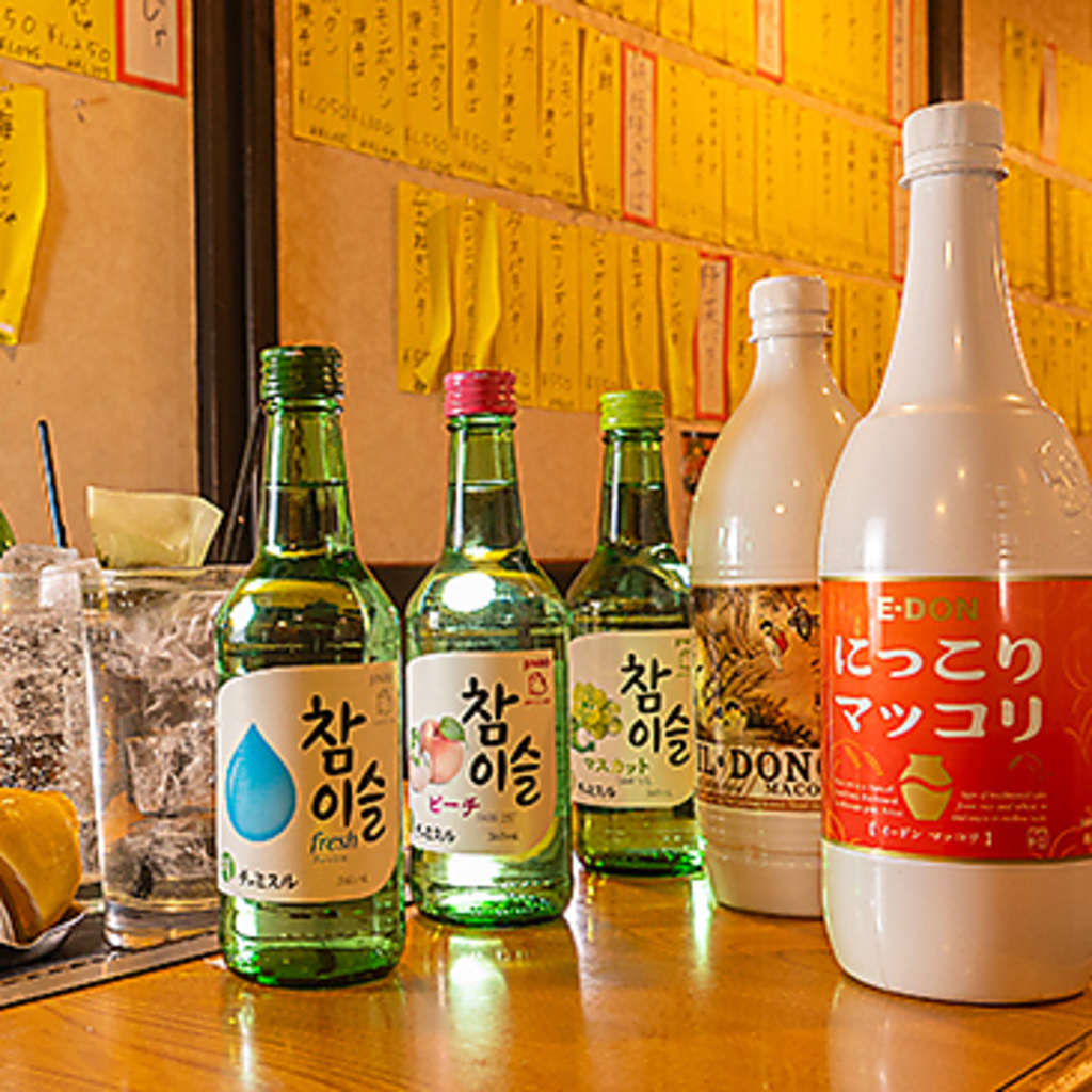 鉄板焼きとの相性抜群なアルコール・ソフトドリンクをご用意しております！お好みの一杯をどうぞ♪