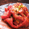 料理メニュー写真 赤身の濃い赤カルビ　塩/タレ