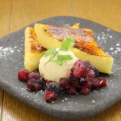 フレッシュクリームのベイクドチーズケーキ