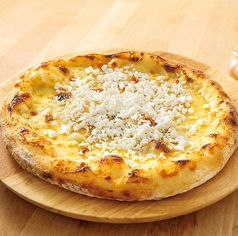 リコッタチーズとはちみつのデザートピザ