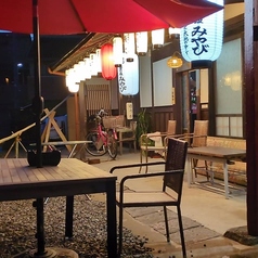 釜戸ご飯 みやび 大空と大地の中での外観1