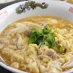 豚肉と玉子とじラーメン