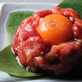 料理メニュー写真&nbsp;和牛ユッケ