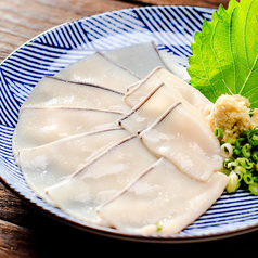 くじらしろかわ刺身