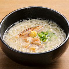 〆の鶏出汁麺