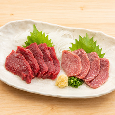 馬刺し2点盛り