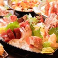 北海道産の鮮魚を使用した贅沢な海鮮料理をご用意！！