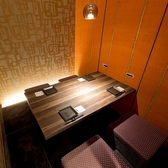 【完全個室】2名様からご利用いただける落ち着いた個室席が自慢。ご宴会はもちろん、接待や会食などの大事なシーンにも◎