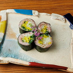 シャリなしトロたく海苔巻き