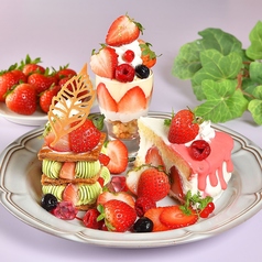 大人気！Largoケーキプレート♪2800円【平日12時までのご予約限定でイチゴ増しが無料◎】