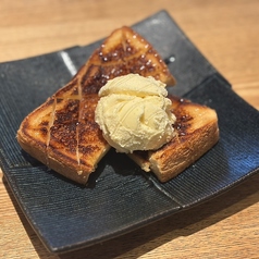 鉄板ハニートースト~はちみつ・バニラアイス添え~