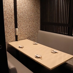 ２名様から４名様の半個室