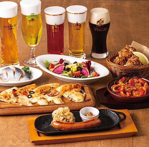 【昼から飲めるお店】駅近のアットホームなビヤホール！昼呑み・宴会お任せください♪