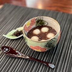 白玉ぜんざい