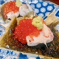 料理メニュー写真&nbsp;ズワイ蟹・いくら海苔天