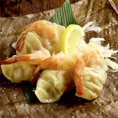 一尾丸ごと大海老餃子