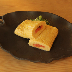 葱明太出汁巻き