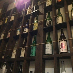 魚に合う食中酒を揃えてます