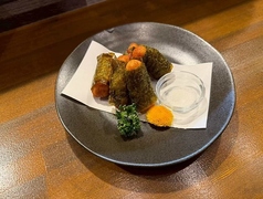 長芋明太の磯辺揚げ