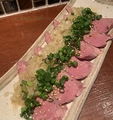 料理メニュー写真&nbsp;ハツのタタキ
