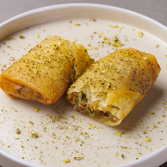 チンジャオロース春巻き