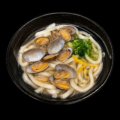 アサリのうどん