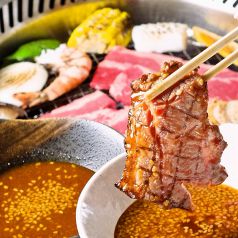 焼肉、すき焼き等食べ放題3000円(税込)～！