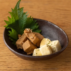 2種類のクリームチーズ漬け(醤油・味噌)