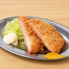 【酒場の料理】酒場のハムカツ/納豆磯辺揚げ 各