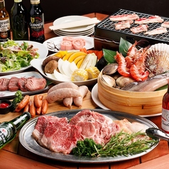 仙台ビアガーデン マルシェマンのコース写真