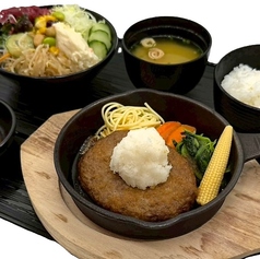 《和風ソース》宮崎牛ハンバーグ和風おろし御膳