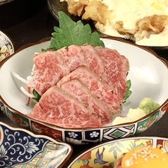 千葉県産かずさ和牛のタタキ