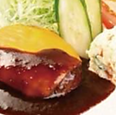 チーズハンバーグ ディッシュ