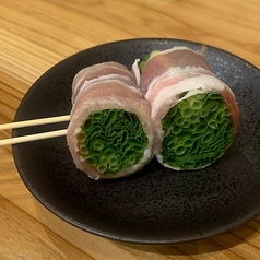 万ねぎ豚巻串